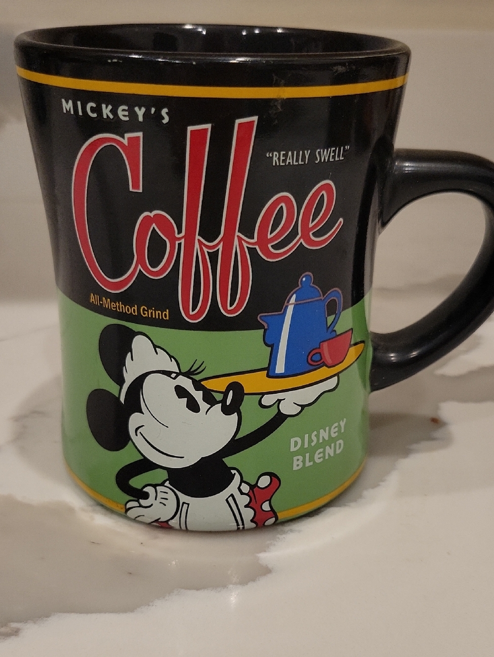 Disney Mickey's Coffee Mug - Green and Black Disney Blend